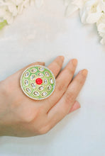 Load image into Gallery viewer, Mehar Mist Green Ring freeshipping - CASA ROZEN