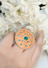 Load image into Gallery viewer, Mehar Saffron Ring freeshipping - CASA ROZEN