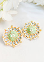 Load image into Gallery viewer, KAWANA Soothing Green Earrings freeshipping - CASA ROZEN