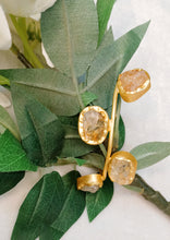 Load image into Gallery viewer, Davelin Golden Quartz Semi Precious Stones Bracelet freeshipping - CASA ROZEN