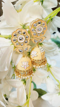 Load image into Gallery viewer, Valiana Meenakari Art Work Earrings freeshipping - CASA ROZEN