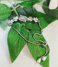 Load image into Gallery viewer, Forra Silver CZ Diamond Bracelet freeshipping - CASA ROZEN