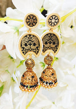 Load image into Gallery viewer, Ifara Thewa Art 18k Gold Plating Earrings freeshipping - CASA ROZEN