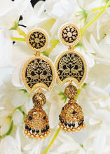 Load image into Gallery viewer, Ifara Thewa Art 18k Gold Plating Earrings freeshipping - CASA ROZEN