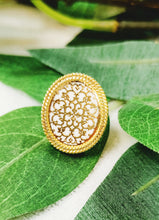 Load image into Gallery viewer, Woami Thewa Art 18k Gold Plated Ring freeshipping - CASA ROZEN