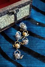 Load image into Gallery viewer, Chaa-Ketli German Silver Earrings freeshipping - CASA ROZEN