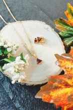 Load image into Gallery viewer, Verissca Rose Red American Diamond Pendant Set freeshipping - CASA ROZEN