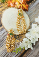 Load image into Gallery viewer, Miro 18 Carat Gold Plated Pearl Earrings freeshipping - CASA ROZEN