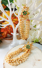Load image into Gallery viewer, Miro 18 Carat Gold Plated Pearl Earrings freeshipping - CASA ROZEN