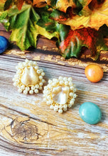 Load image into Gallery viewer, Messka Baroque Pearl Stud Earrings freeshipping - CASA ROZEN