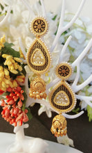 Load image into Gallery viewer, Mahank 22 Carat Gold Plated Thewa Art Earrings freeshipping - CASA ROZEN