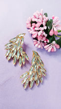 Load image into Gallery viewer, Isa Bella Silver Crystal Earrings freeshipping - CASA ROZEN