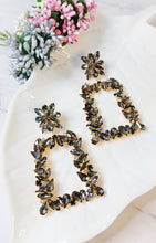 Load image into Gallery viewer, Tessa Dazzling Grey Earrings freeshipping - CASA ROZEN