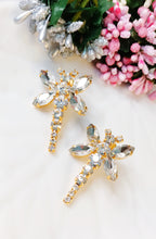 Load image into Gallery viewer, Lemil Silver Stone Earrings freeshipping - CASA ROZEN