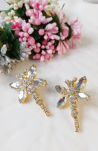 Load image into Gallery viewer, Lemil Silver Stone Earrings freeshipping - CASA ROZEN