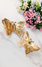 Load image into Gallery viewer, Papillon Light Blue Earrings and Ring Set freeshipping - CASA ROZEN