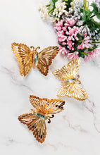 Load image into Gallery viewer, Papillon Light Blue Earrings and Ring Set freeshipping - CASA ROZEN