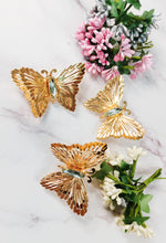 Load image into Gallery viewer, Papillon Light Blue Earrings and Ring Set freeshipping - CASA ROZEN