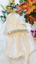 Load image into Gallery viewer, Moho Golden Stones Feather Bracelet freeshipping - CASA ROZEN