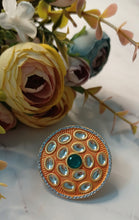 Load image into Gallery viewer, Mehar Saffron Ring freeshipping - CASA ROZEN