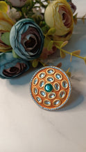Load image into Gallery viewer, Mehar Saffron Ring freeshipping - CASA ROZEN