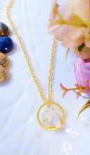 Load image into Gallery viewer, Aina White Tumble Natural Stone Pendant Chain freeshipping - CASA ROZEN