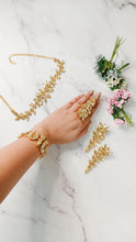 Load image into Gallery viewer, Kairoz Golden Stone Jewelry Set