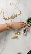 Load image into Gallery viewer, Kairoz Golden Stone Jewelry Set