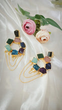 Load image into Gallery viewer, Mayasaki Ava Semi Precious Gemstones Earrings