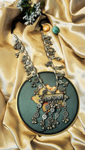 Load image into Gallery viewer, Arana Statement German Silver Neckpiece