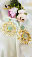 Load image into Gallery viewer, Savian Amazonite Stone Earrings