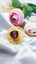 Load image into Gallery viewer, Taline Purple Stone Ring