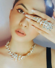 Load image into Gallery viewer, Kairoz Silver Stone Jewelry Set
