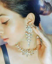 Load image into Gallery viewer, Kairoz Silver Stone Jewelry Set
