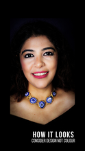 Load image into Gallery viewer, Maara Oran Violet Solar Quartz Choker / Neckpiece
