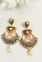 Load image into Gallery viewer, MIRAN M1 MEENAKARI EARRINGS freeshipping - CASA ROZEN
