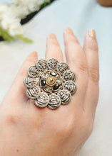 Load image into Gallery viewer, DAHIRA GERMAN SILVER RING freeshipping - CASA ROZEN
