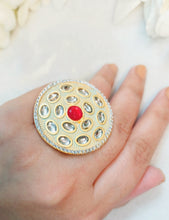 Load image into Gallery viewer, Mehar Fill Yellow Ring freeshipping - CASA ROZEN
