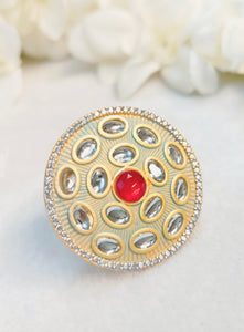 Mehar Fill Yellow Ring freeshipping - CASA ROZEN