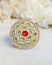 Load image into Gallery viewer, Mehar Fill Yellow Ring freeshipping - CASA ROZEN
