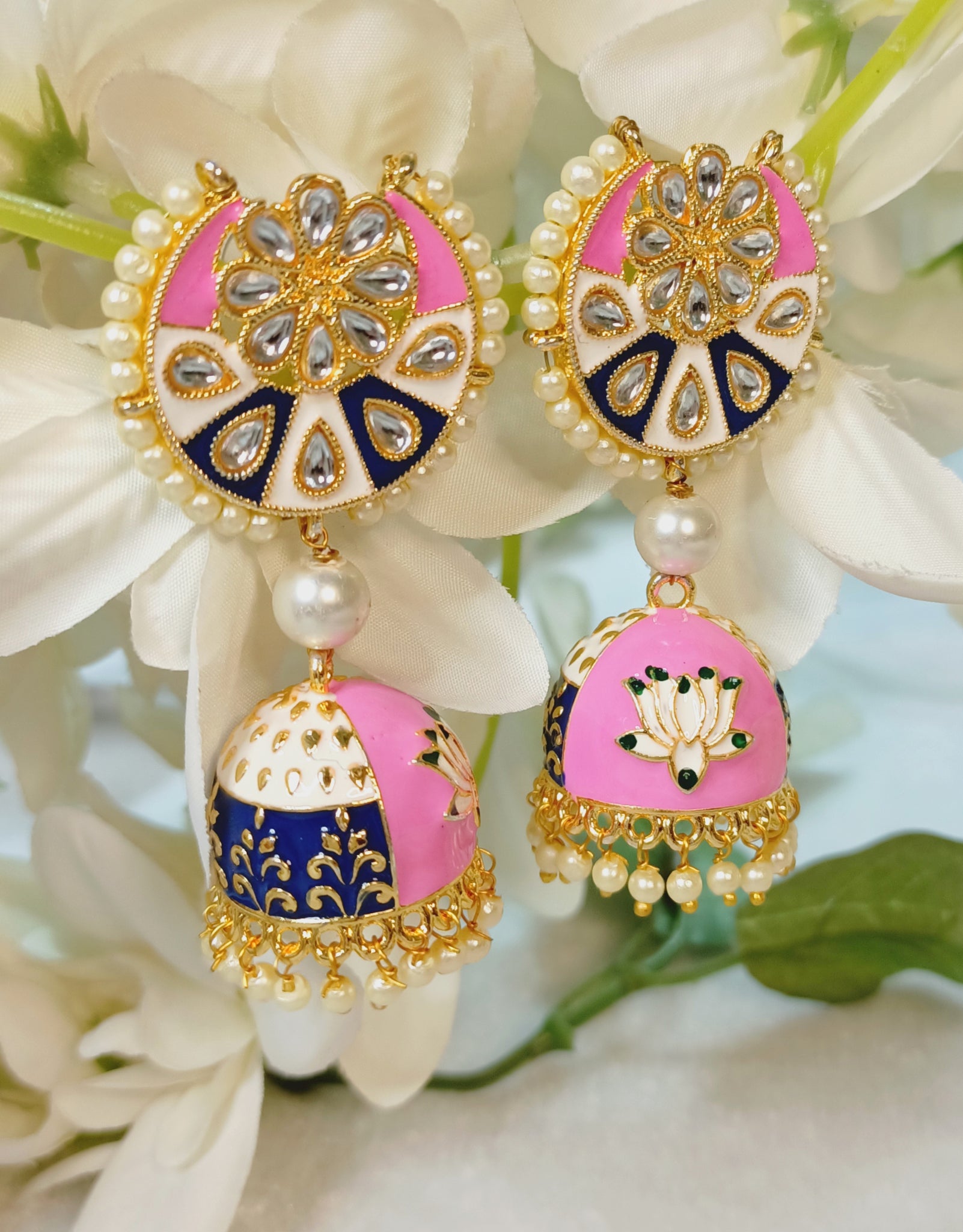 Wholesale Meenakari Earrings | Buy Meenakari Earrings Online