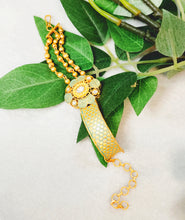 Load image into Gallery viewer, Rodan Kundan Meenakari Work 18k Gold Plating Bracelet freeshipping - CASA ROZEN

