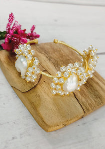 Marina Baroque Pearls Bracelet freeshipping - CASA ROZEN