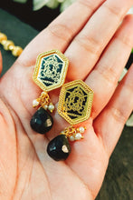 Load image into Gallery viewer, Mandoli 22k Gold Plating Thewa Art Jewellery Set freeshipping - CASA ROZEN
