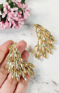 Isa Bella Golden Glaze Earrings freeshipping - CASA ROZEN