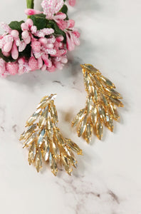 Isa Bella Golden Glaze Earrings freeshipping - CASA ROZEN