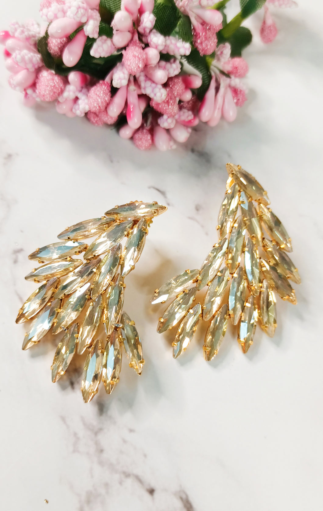 Isa Bella Golden Glaze Earrings freeshipping - CASA ROZEN