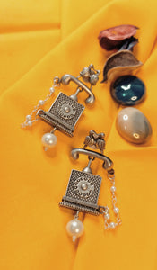 Saancha Premium German Silver Earrings freeshipping - CASA ROZEN