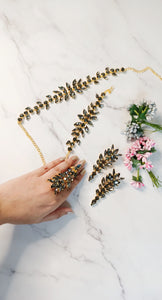 Kairoz Grey Stone Jewelry Set