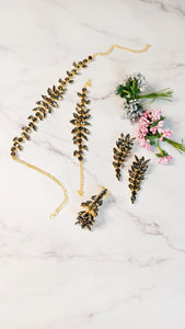 Kairoz Grey Stone Jewelry Set